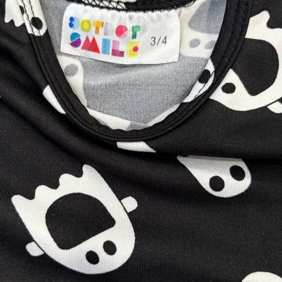 DotDotSmile Girls Halloween Ghost Print Dress Size 3/4 - Picture 4 of 5